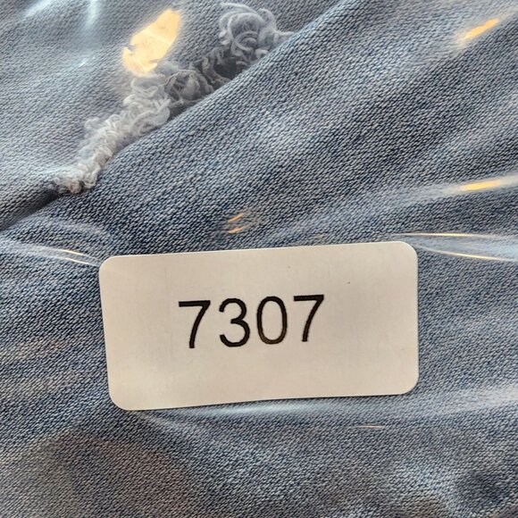 Womens American Eagle Hi Rise Jegging Denim Jeans Super Stretch Distressed 8 - Picture 10 of 10